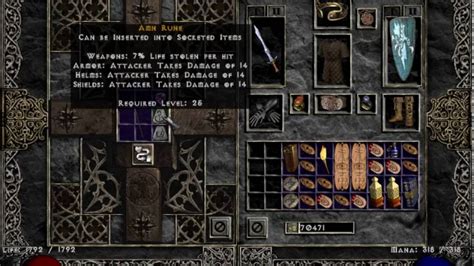 diablo 2 socket weapon recipe